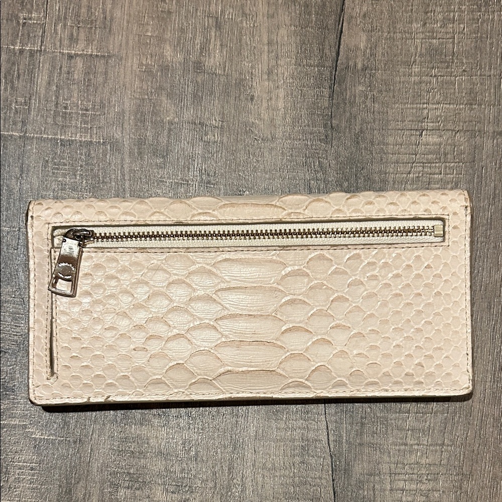 Coach Beige Python Embossed Wallet - image 3